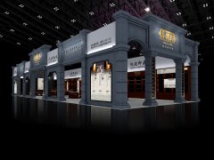 羊楼洞古青砖茶展位设计方案